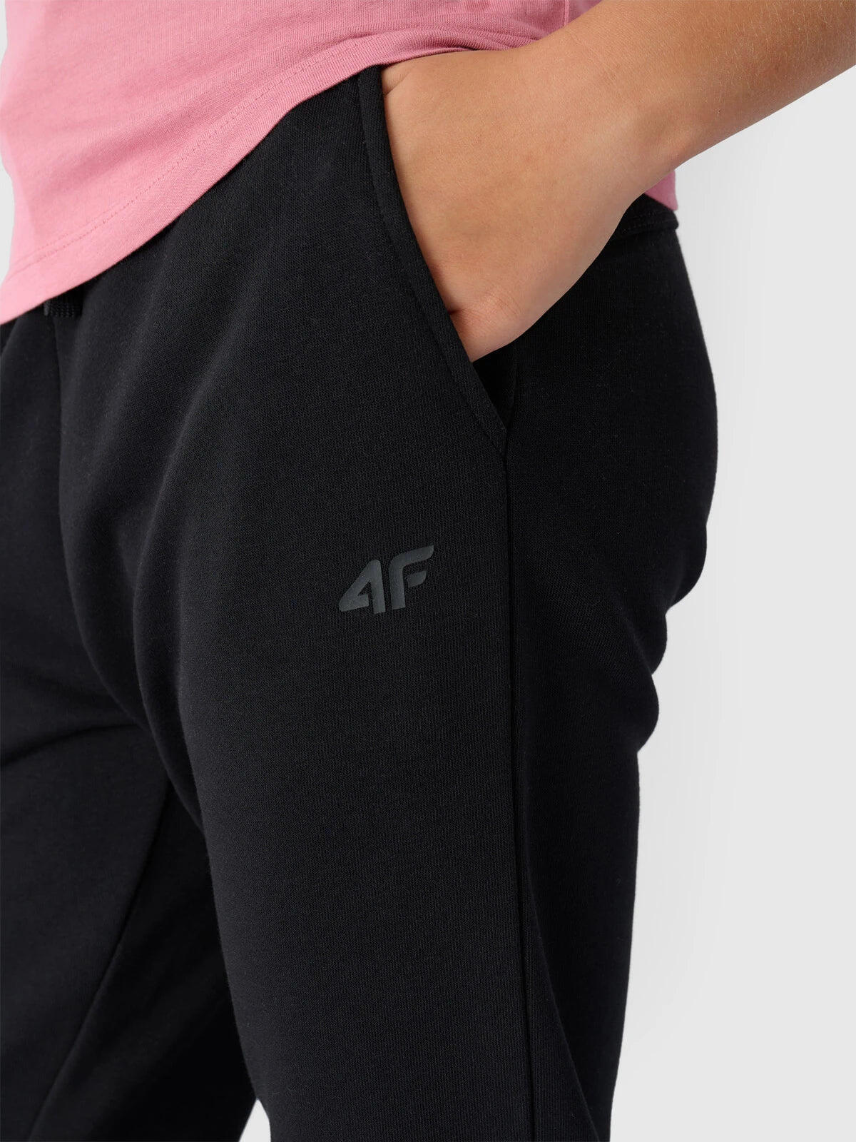 Pantalon De Jogging Fille Noir 3/6