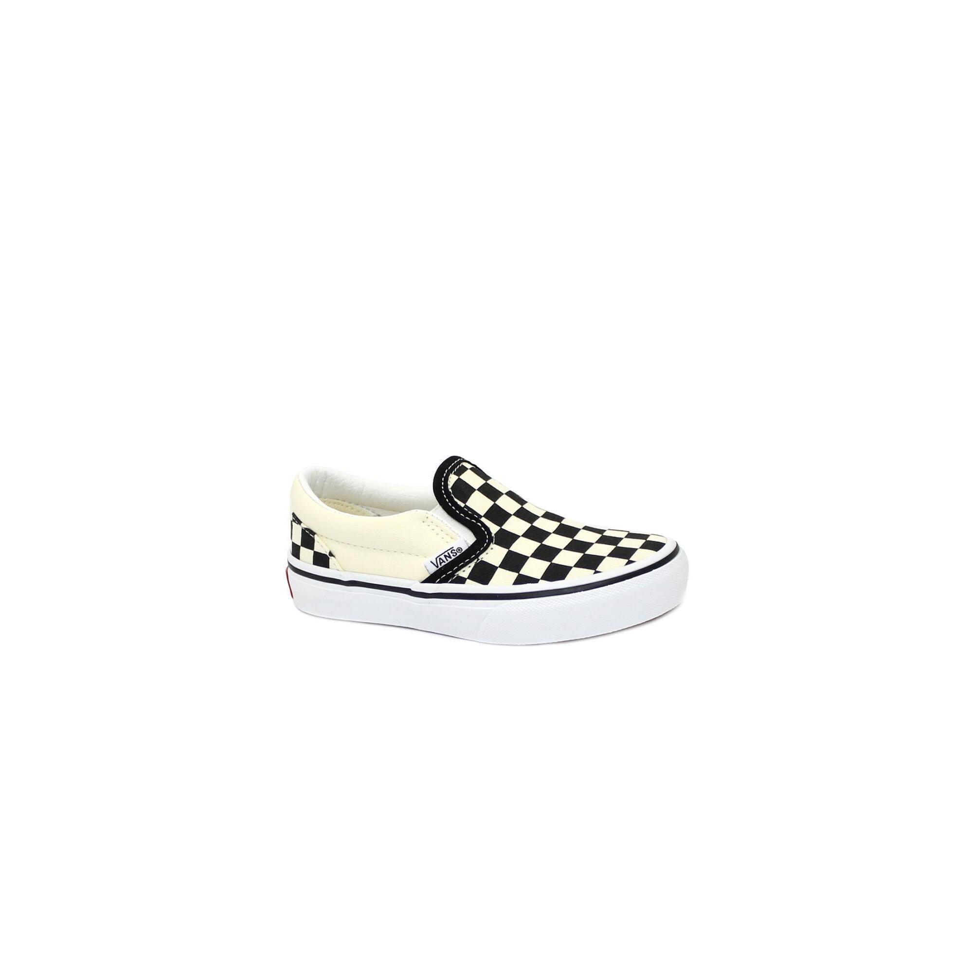 Vans - Baskets Vans Modèle Classic Slip-on Checkerboard Couleur Blanc - Baskets - Blanc - 27 - Decathlon
