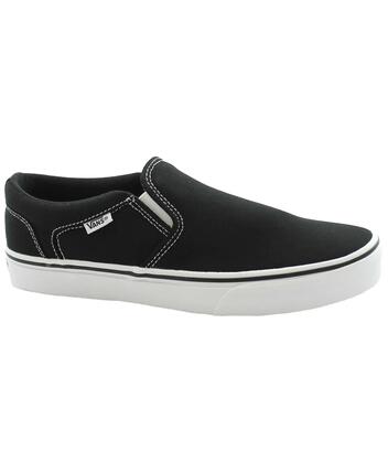 Chaussures Vans Asher Toile Noir/Blanc
