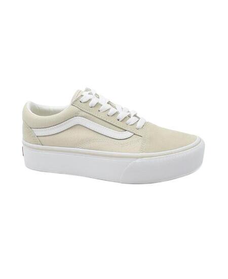 Sneaker Donna OLD SKOOL PLATFORM Beige