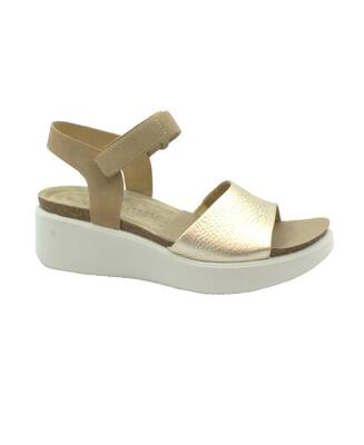 Sandalo Donna FLOWT WEDGE Beige