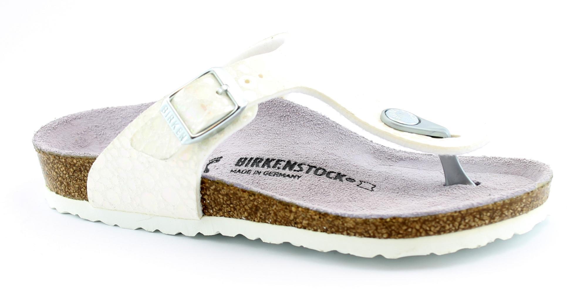 BIRKENSTOCK Ciabatta Bambina GIZEH KIDS Bianco
