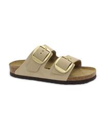 Sandalias Bio Mujer Birkenstock Arizona Big Buckle Beige