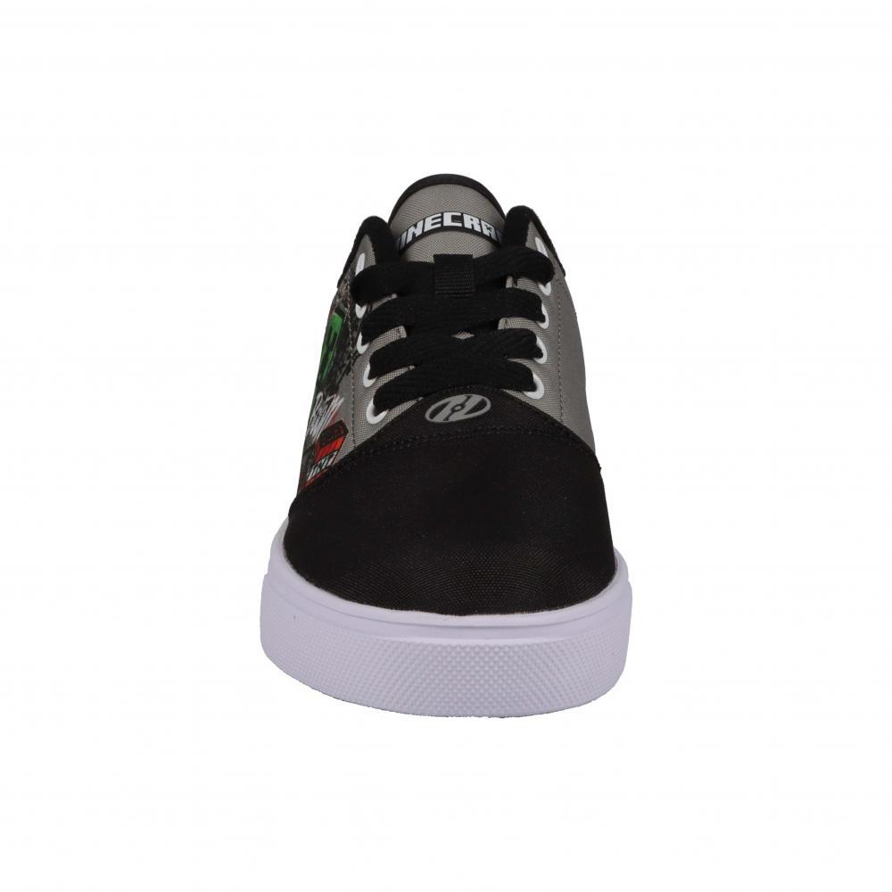 Heelys X Minecraft Pro 20 Prints Black/Grey Kids Heely Shoe - HE00317061 7/7