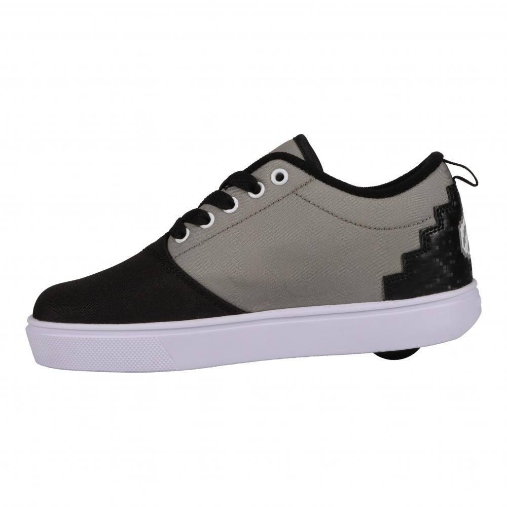 Heelys X Minecraft Pro 20 Prints Black/Grey Kids Heely Shoe - HE00317061 5/7