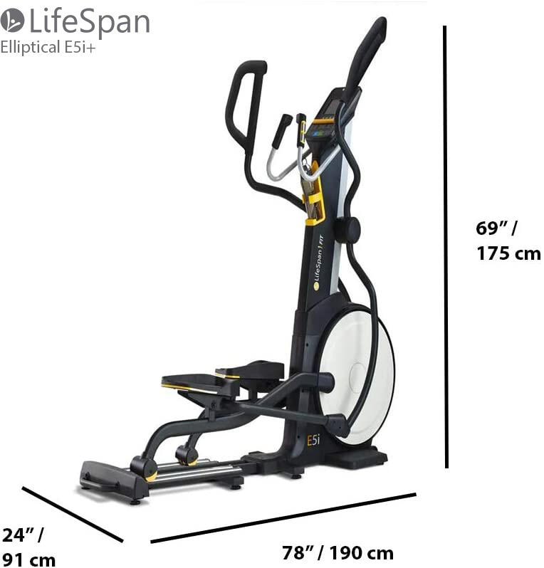 Entrenador elíptico E5i+" entrenador elíptico LifeSpan Fitness 4/7