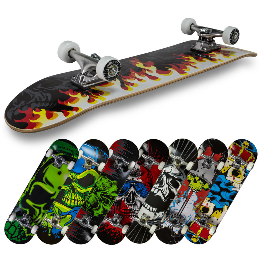 DMB PRODUCTION スケートデッキ g-rap gangsta MGP GANGSTA Series Double Kick PRO Skateboard – Age 6+ - Dripped
