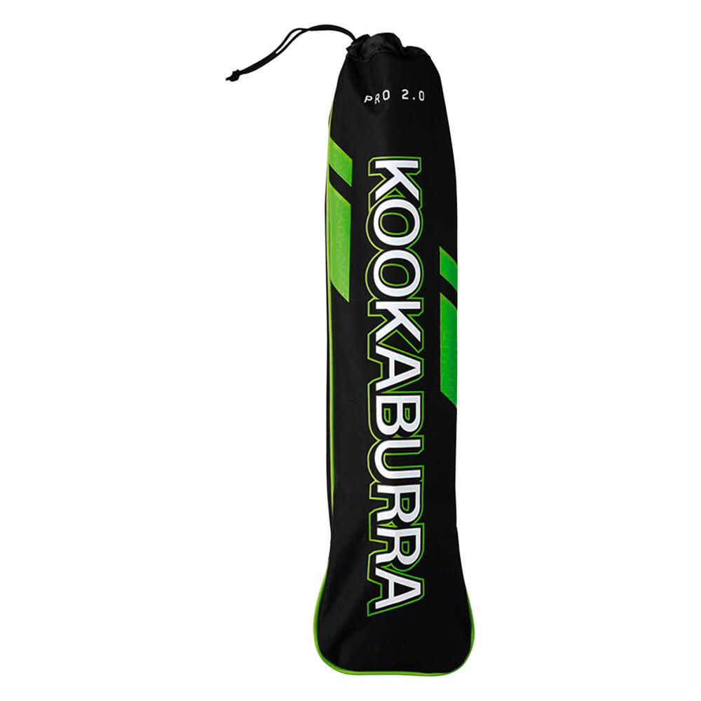 Kookaburra Sport Pro 2.0 Cricket Luggage Bat Protective Cover Black/Lime/Green