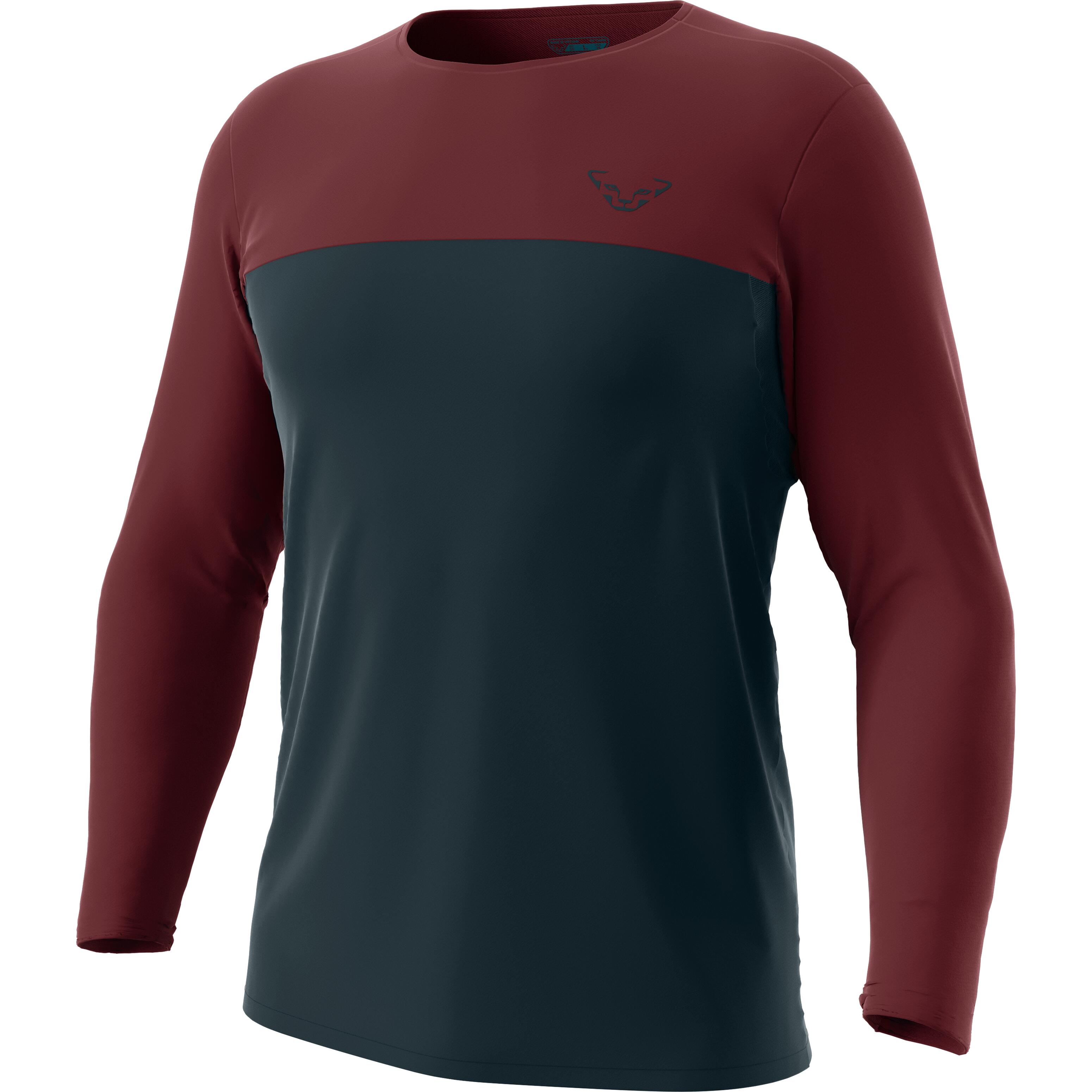 Traverse S-Tech Men's Longsleeves Tee - Blueberry burgundy