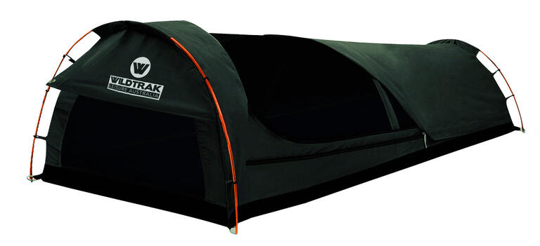 Wildtrak Trakker double swag tent with canvas bag