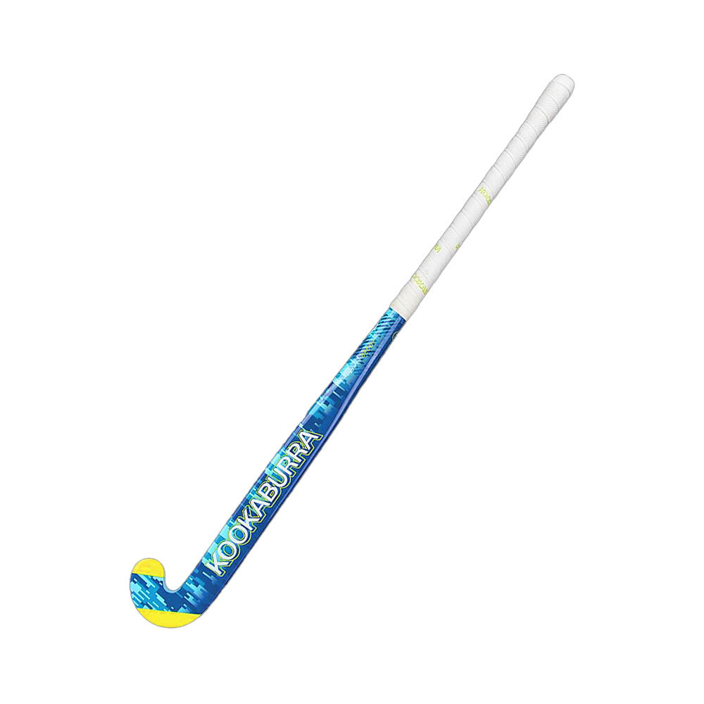 Kookaburra Decoy Mid-Bow Field Hockey Stick 34.5'' Long Light-Weight Blue/Green