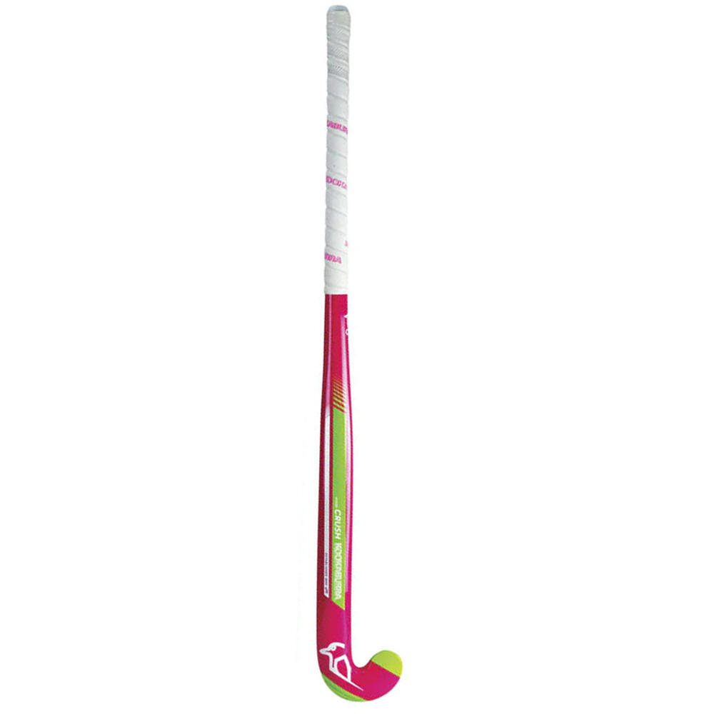 Kookaburra Crush Wood 30'' Long  Light-Weight Field Hockey Stick Pink/Green