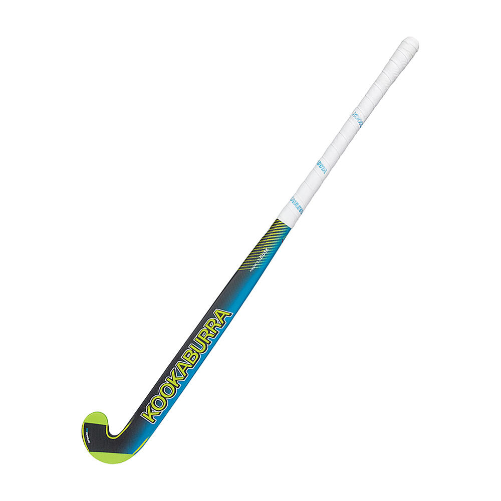 Kookaburra Dusk Mid-Bow Field Hockey Stick 36.5'' Long Medium-Weight Teal/Green