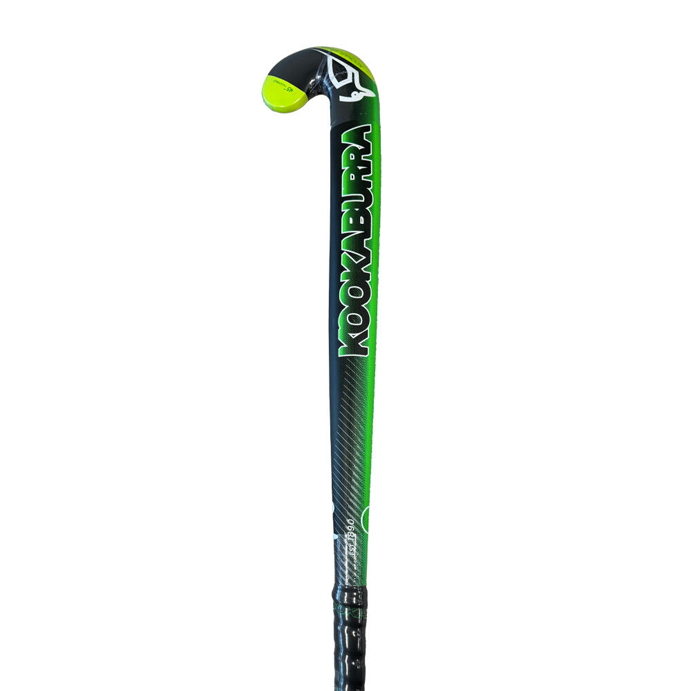 Kookaburra Fury M-Bow Medium Weight Wood Field Hockey Stick 32 Inch Green/Black