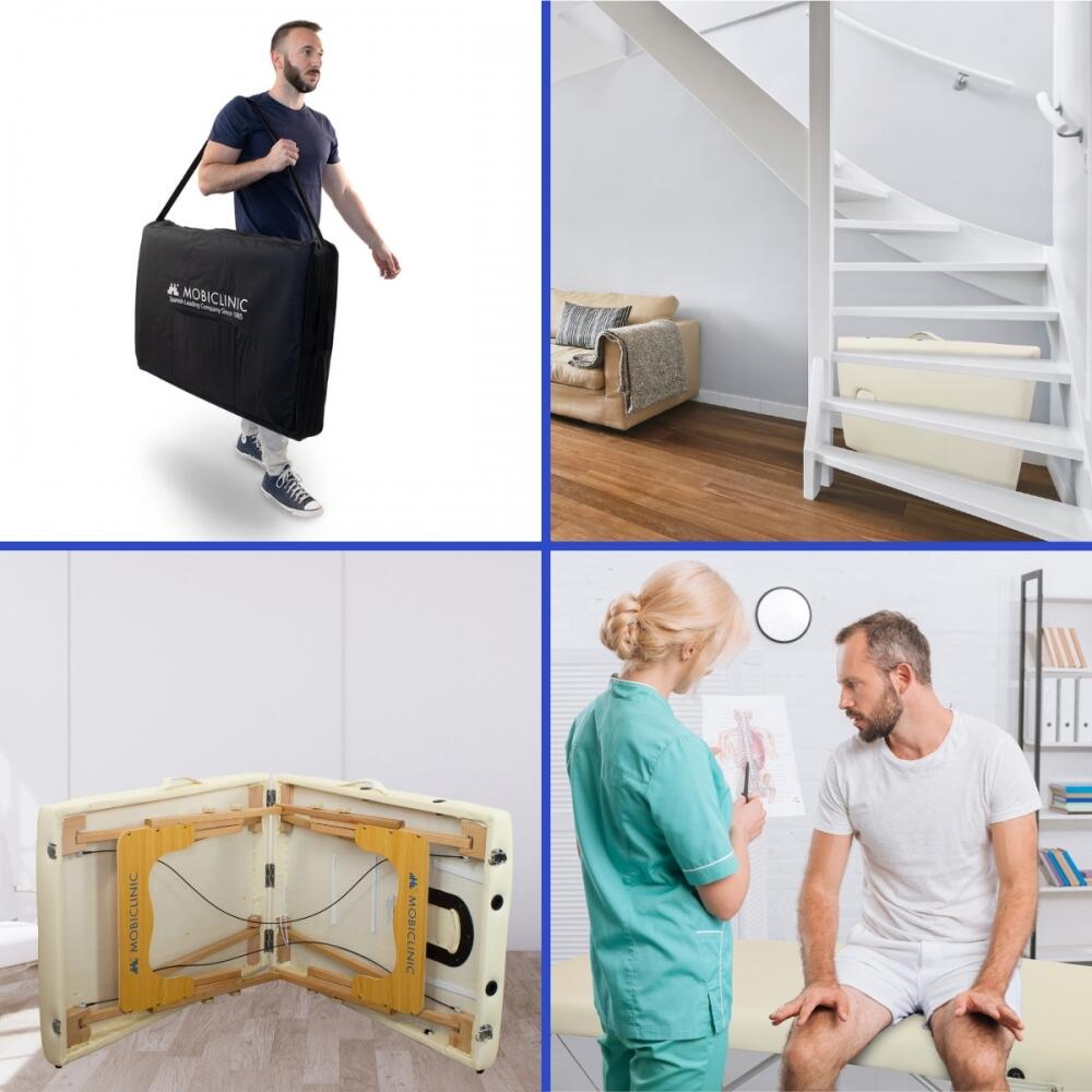 inklapbare massagetafel 180x60 cm in hoogte verstelbaar belastbaar tot 250 kg 5/8