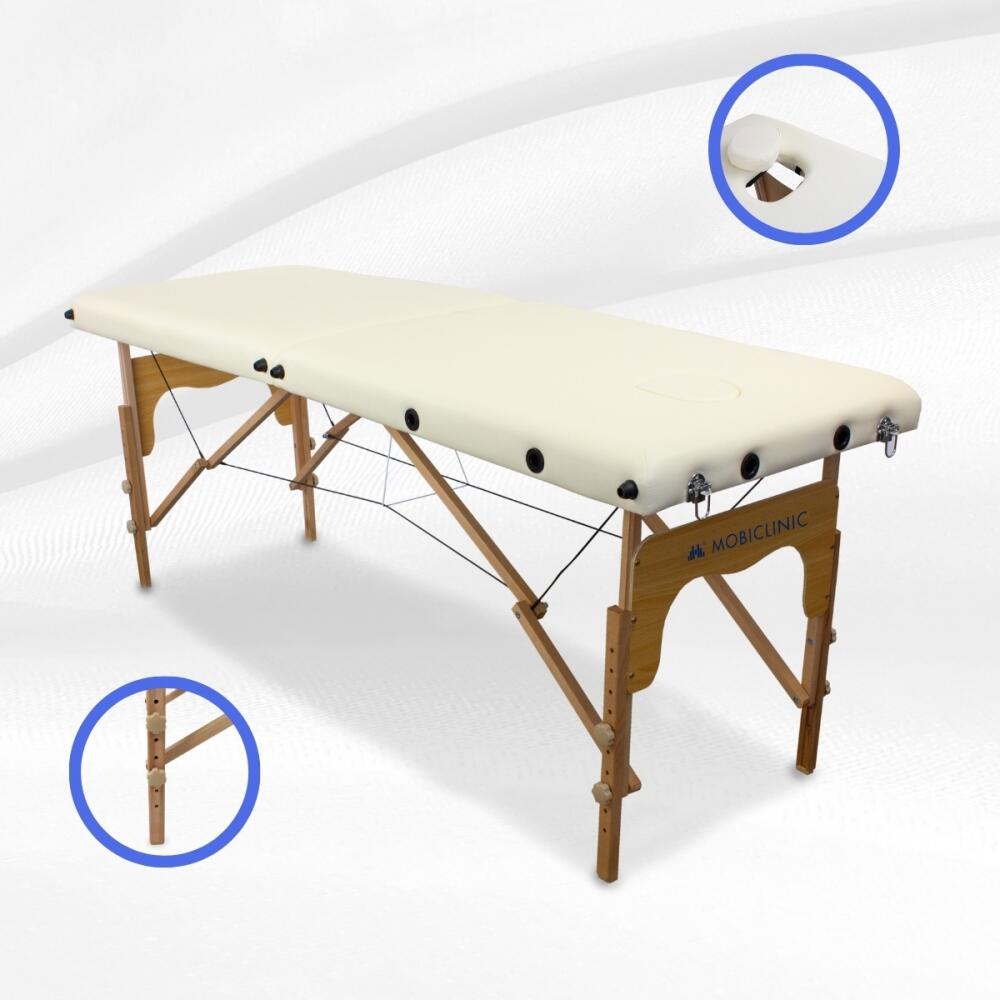 inklapbare massagetafel 180x60 cm in hoogte verstelbaar belastbaar tot 250 kg 7/8
