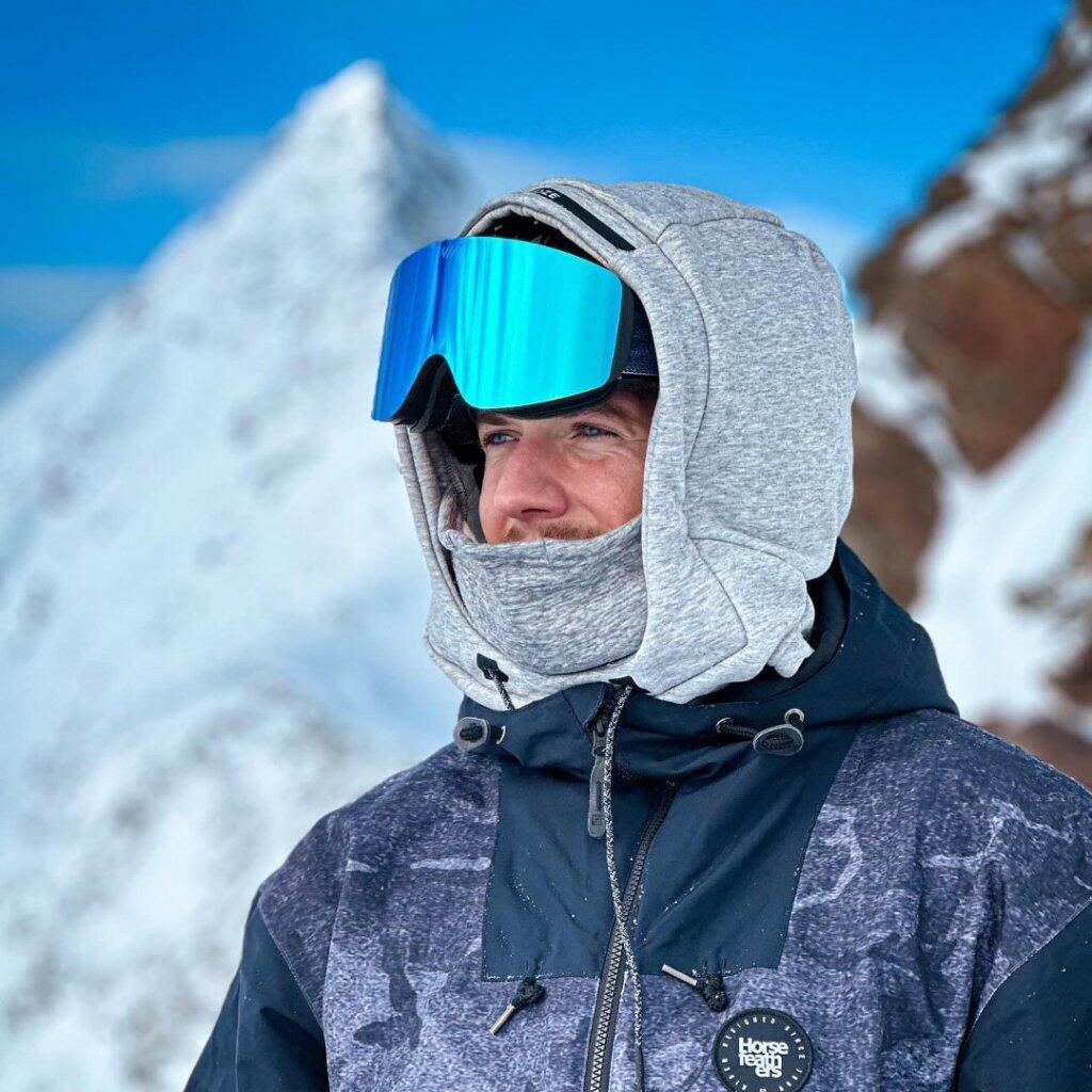Lyžařské a snowboardové brýle VIF SKI & SNB Black x Ice Blue 2/6