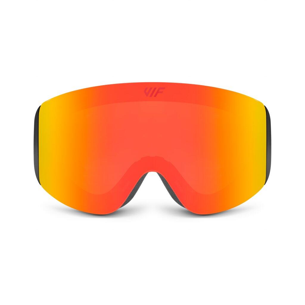 Lyžařské a snowboardové brýle VIF SKI & SNB Black x Fire Red 4/6