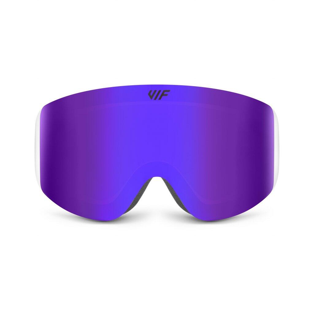 Lyžařské a snowboardové brýle VIF SKI & SNB White x Purple 2/5