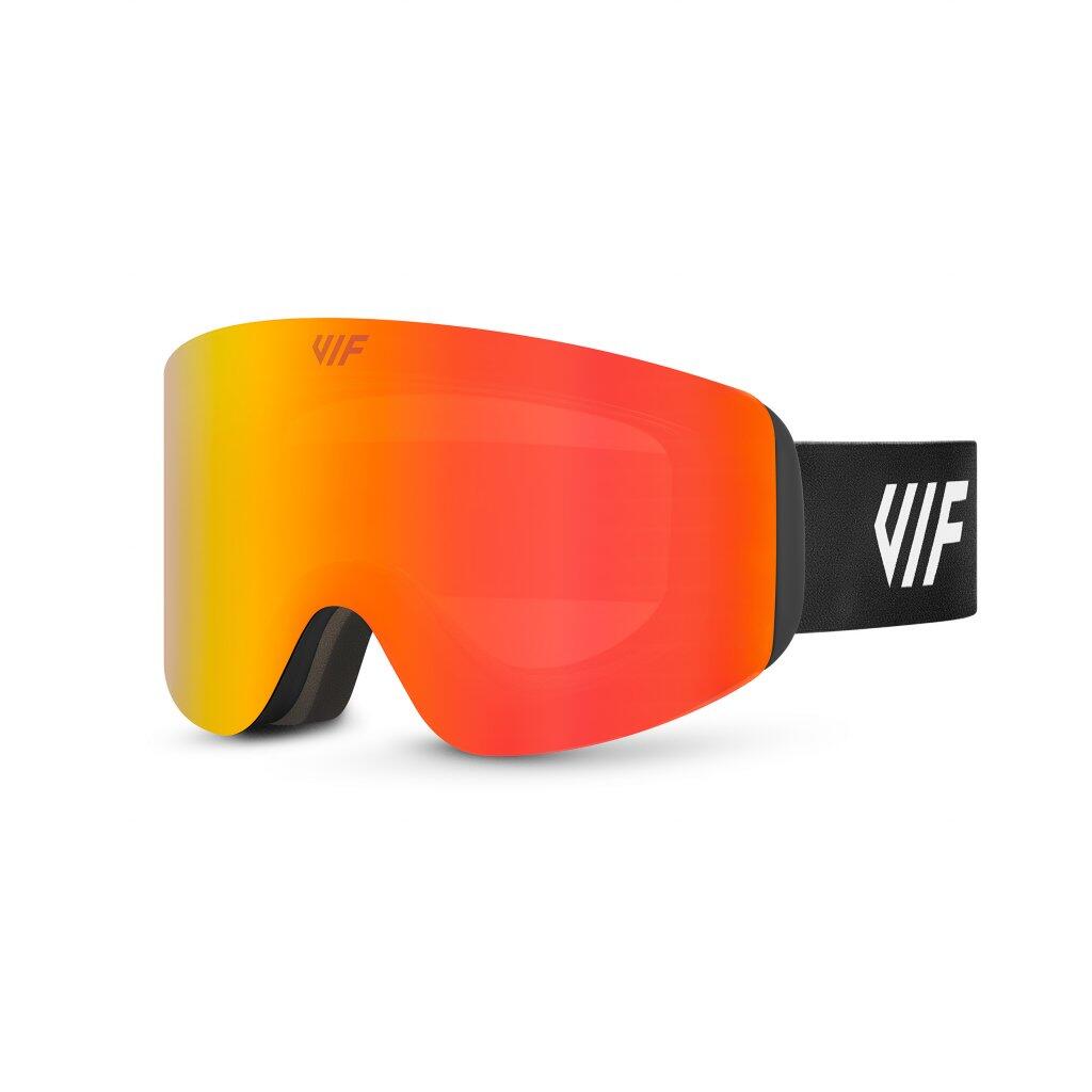 VIF Lyžařské a snowboardové brýle VIF SKI & SNB Black x Fire Red