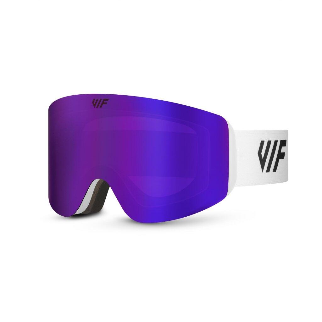 VIF Lyžařské a snowboardové brýle VIF SKI & SNB White x Purple