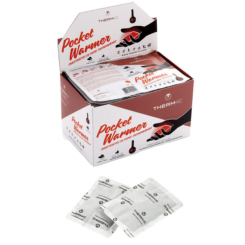 Boîte de 20 paires de chauffe-mains jusqu'à 8 heures de chaleur - Pocket Warmers