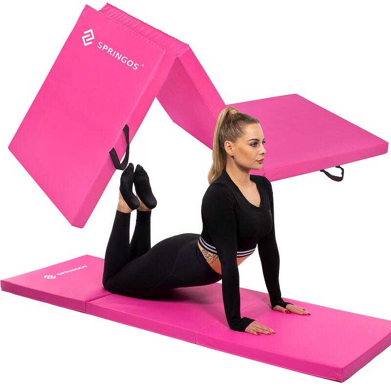 Mata gimnastyczna 180 cm Springos składana