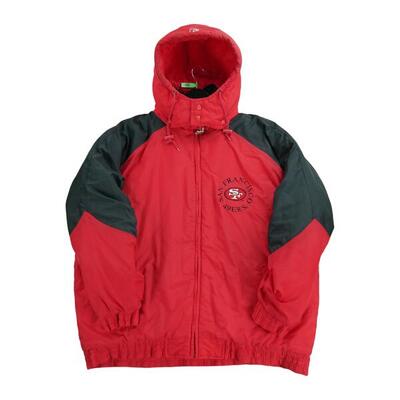 Segunda Vida - Abrigo Logo 7 San Francisco 49ers NFL - Muy Bueno