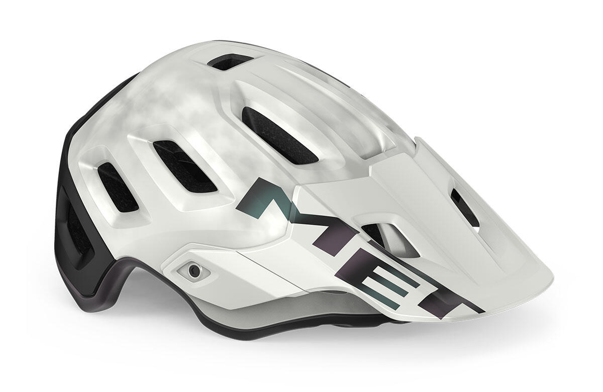 MET Bicycle Helmet Roam MIPS, White Iridescent, Small
