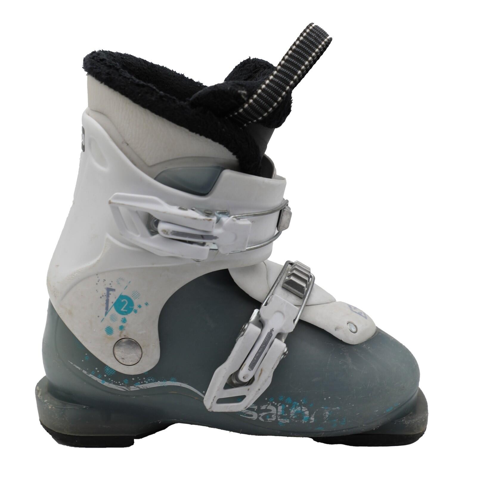 SALOMON RECONDITIONNE - Chaussure De Ski Junior Salomon T2_2 Crochets