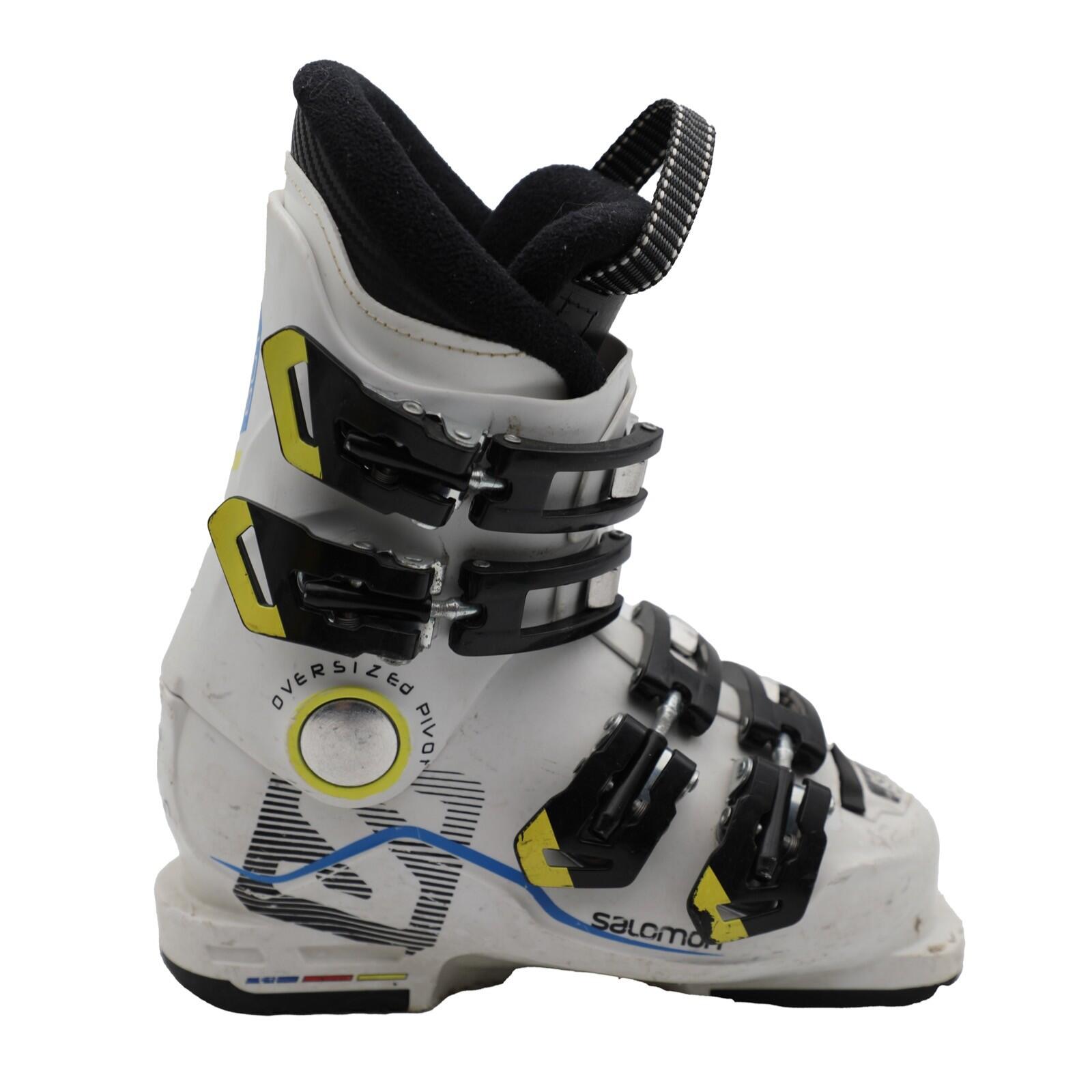 SALOMON RECONDITIONNE - Chaussure De Ski Junior Salomon Xmax 60 T_4 Crochets