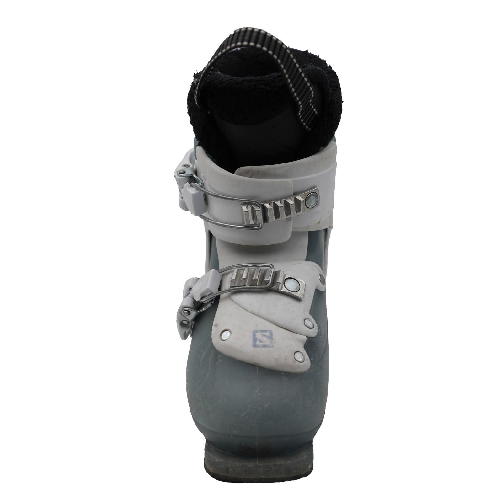 RECONDITIONNE - Chaussure De Ski Junior Salomon T2_2 Crochets 4/4