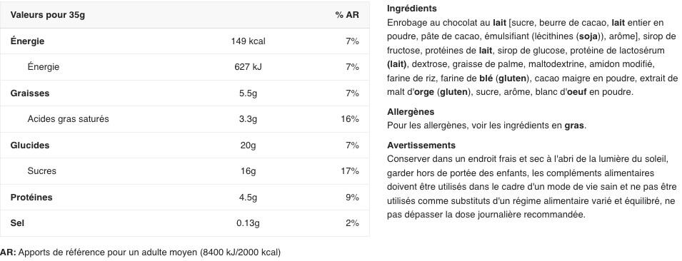 24 x Weider Bar 35 g Riegel | Schoko 2/2