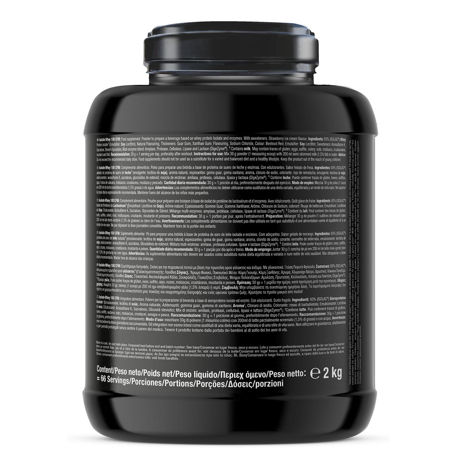 Isolate Whey 100% CFM, Morango, 2kg 5/5