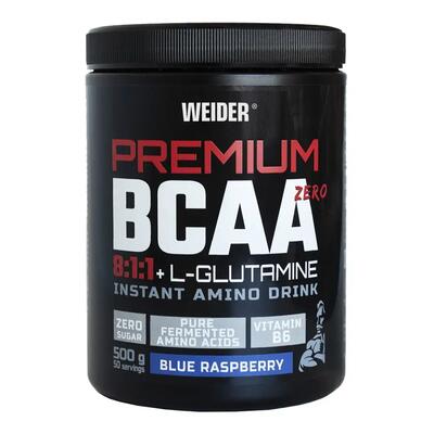 BCAA/Glutammina - Premium BCAA 8:1:1 + L-Glutamine - Lampone Blu 500g