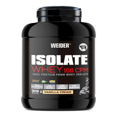 Weider isolate whey 100 cfm (420g) chocolate fondant - eiwitten