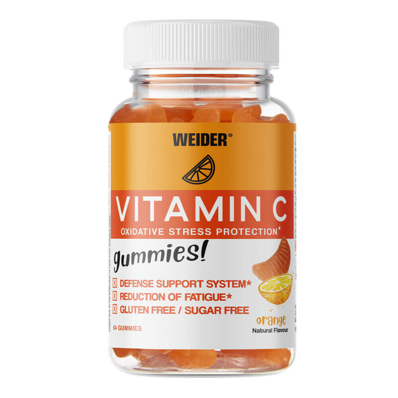 Gomas de vitamina C Exclusivo Online      11,92€  Preço por quantidade 56,77€kg WEIDER Gomas de vitamina CVendido e expedido por: Trideporte    