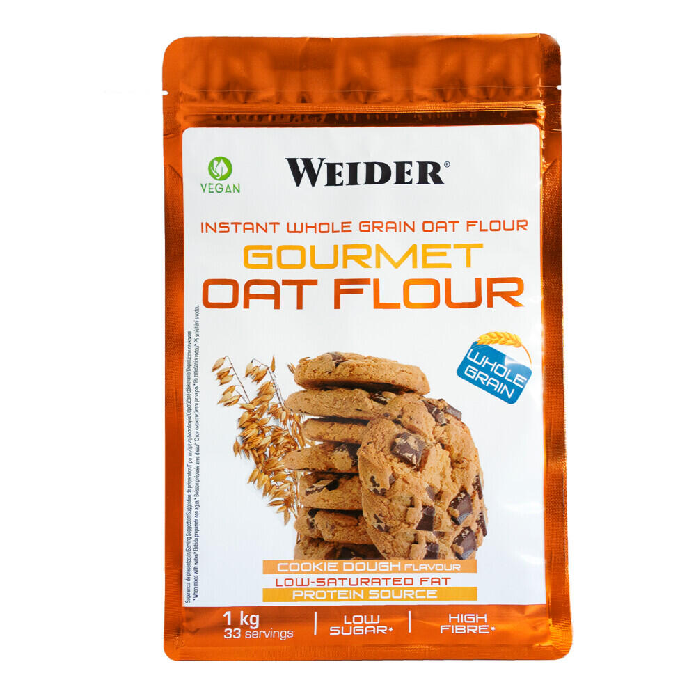 WEIDER Farina d'avena - Gourmet Oat Flour - Pasta per Biscotti 1000g