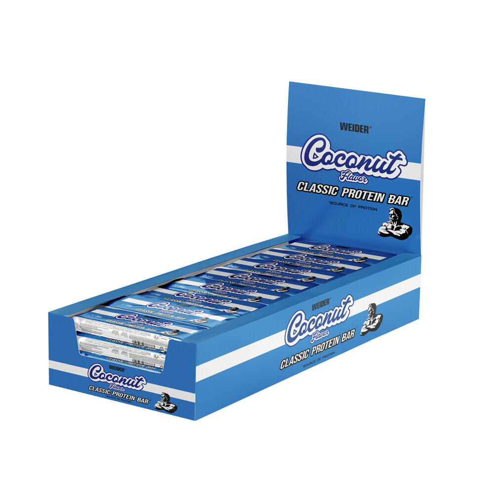 WEIDER 24 x Weider Bar 35 g Riegel | Kokos