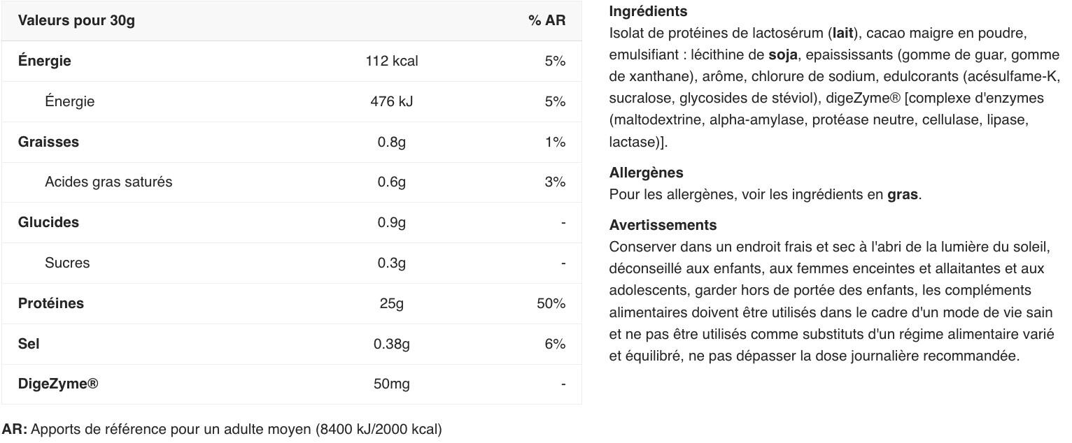 Isolate Whey 100% CFM, Chocolate, 908g 2/5