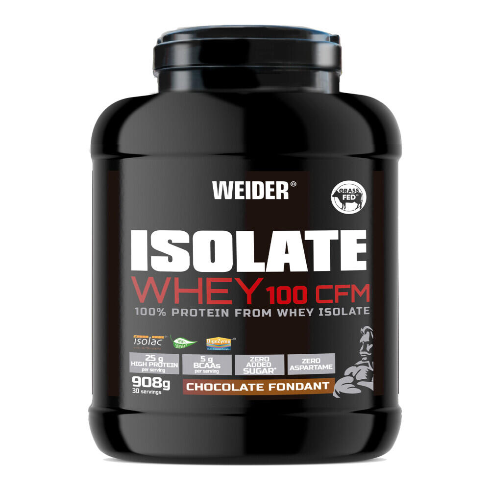 WEIDER Isolate Whey 100% CFM, Chocolate, 908g