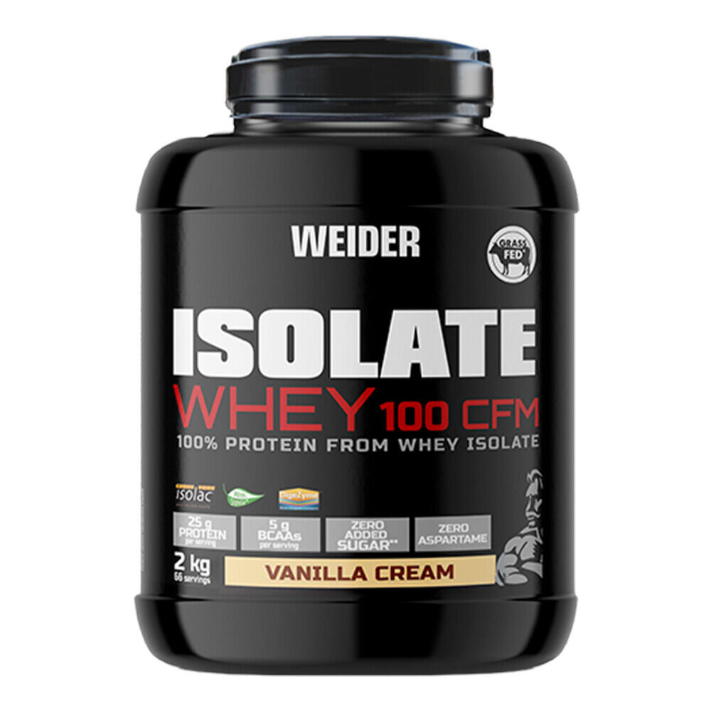 WEIDER Weider- Isolate Whey 100 CFM 2 Kg - 100% Proteína Whey Isolada - Sabor: