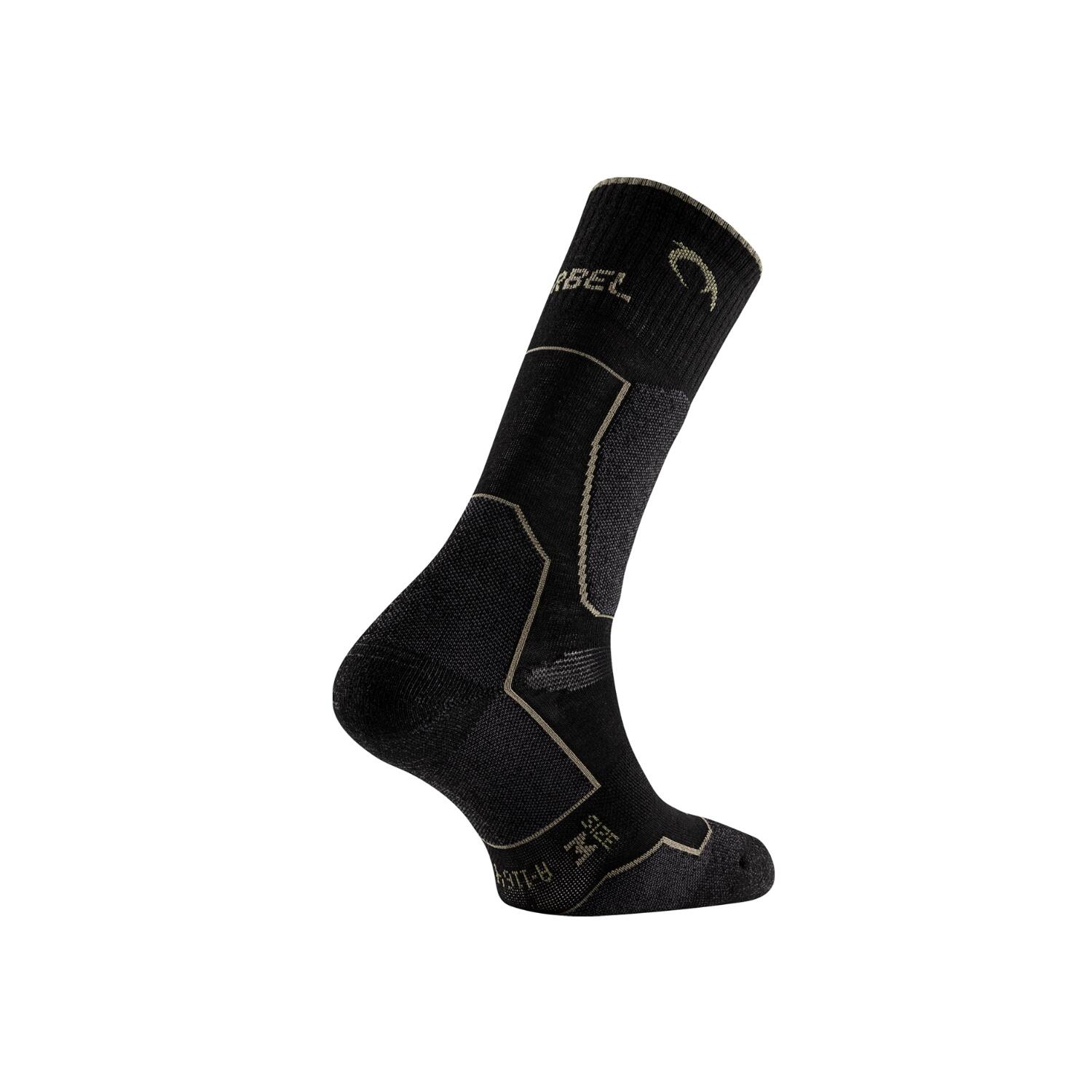 Calcetines trekking Malvina Five Lurbel, lana merino, térmicos, sin costuras 2/5