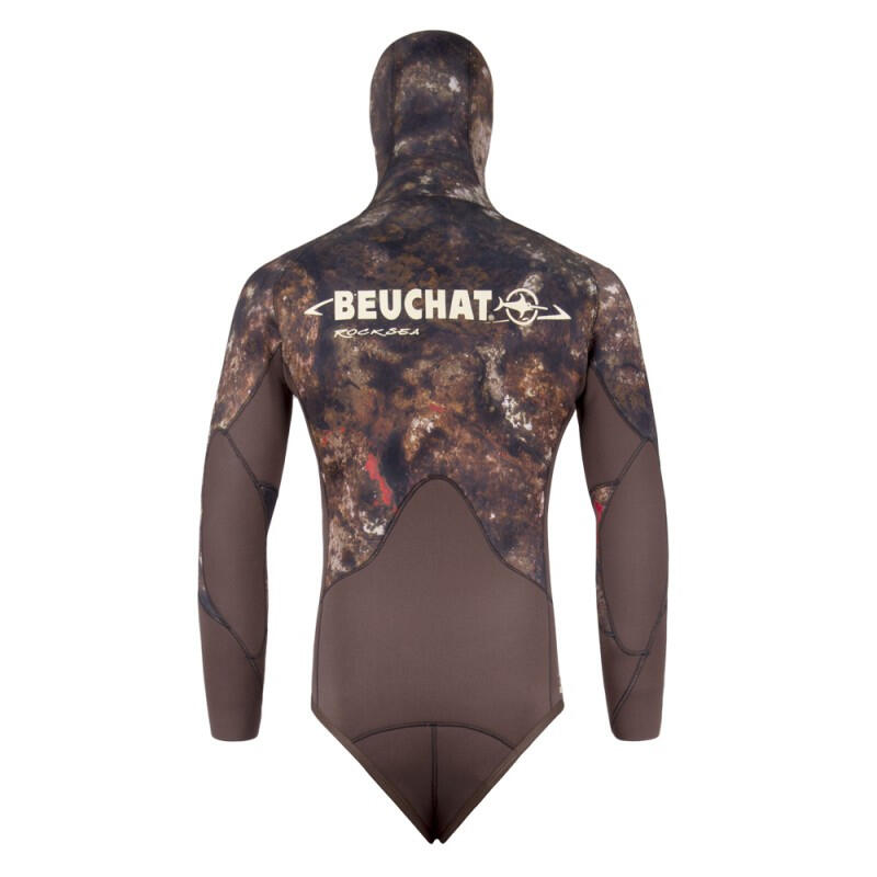 Combinaison de chasse sous-marine Rocksea Trigocamo Wide Veste 3mm