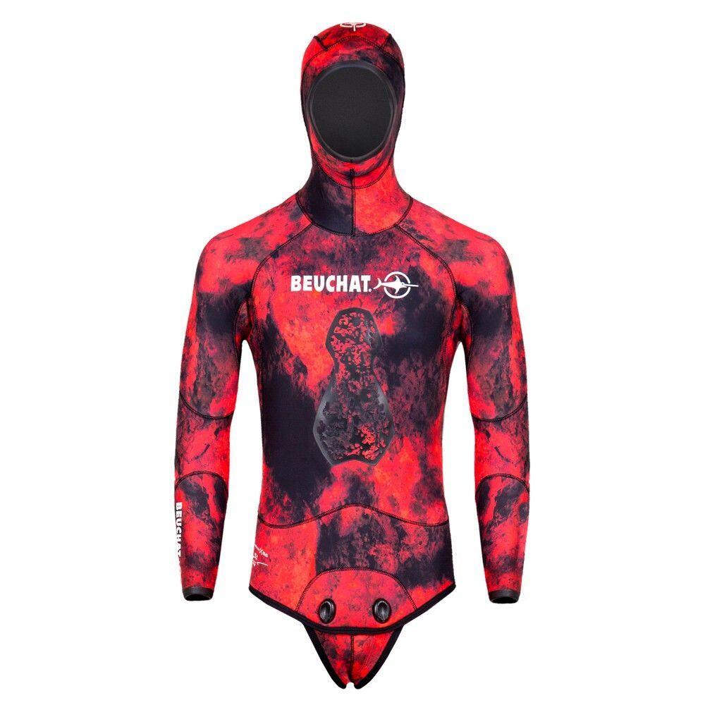 Topo de mergulho nylon dividir dentro Beuchat Redrock 7 mm 2/5