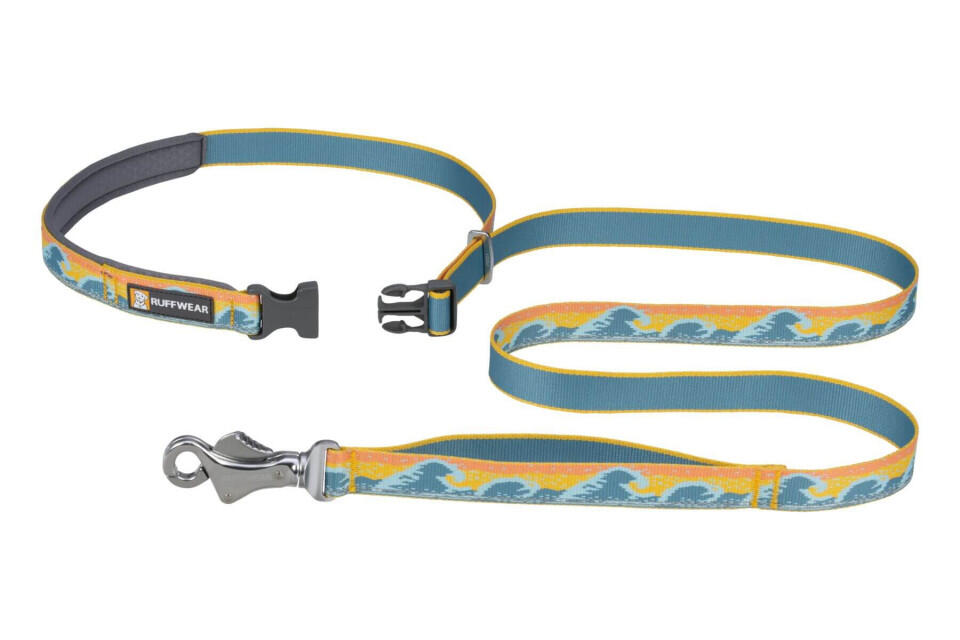 Smycz dla psa Ruffwear Crag Leash - rising wave 3/6