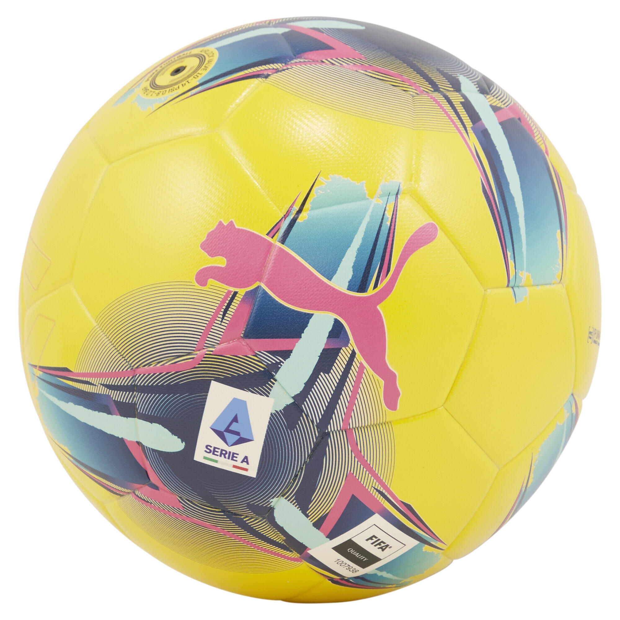 Balón de Fútbol de la Serie A (FIFA® Quality) PUMA Dandelion Multi Colour Yellow 3/4