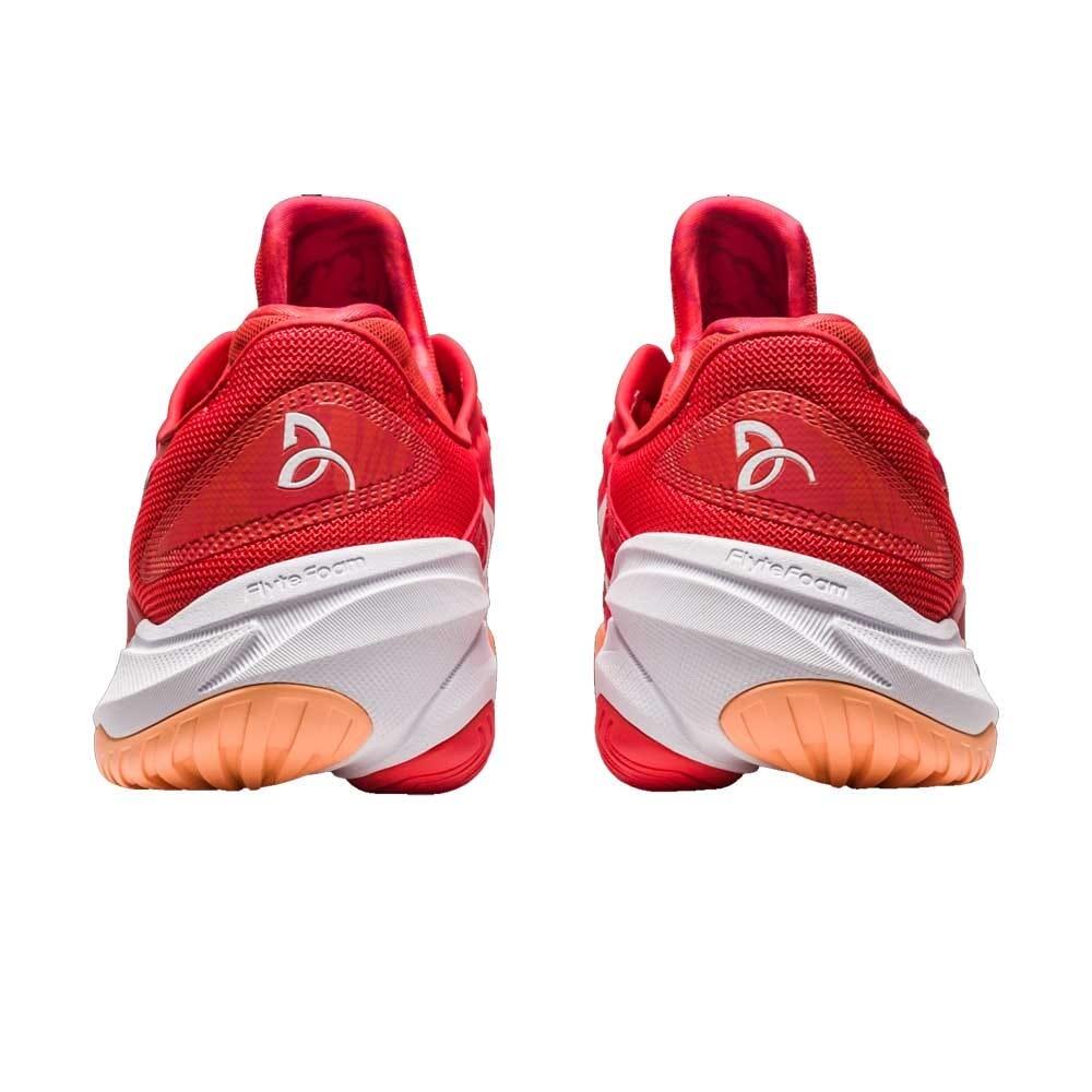 Asics Court FF 3 Novak Mens Red Tennis Trainers 3/7