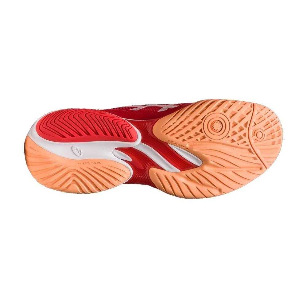 Asics Court FF 3 Novak Mens Red Tennis Trainers 5/7