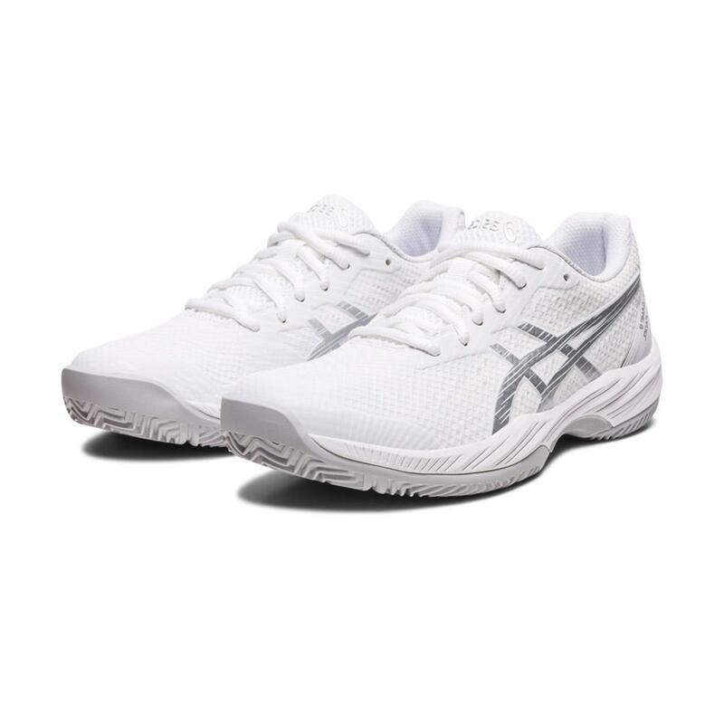 Zapatillas Asics Gel Game 9 Padel Blanco Plata Azul Mujer -  - 42